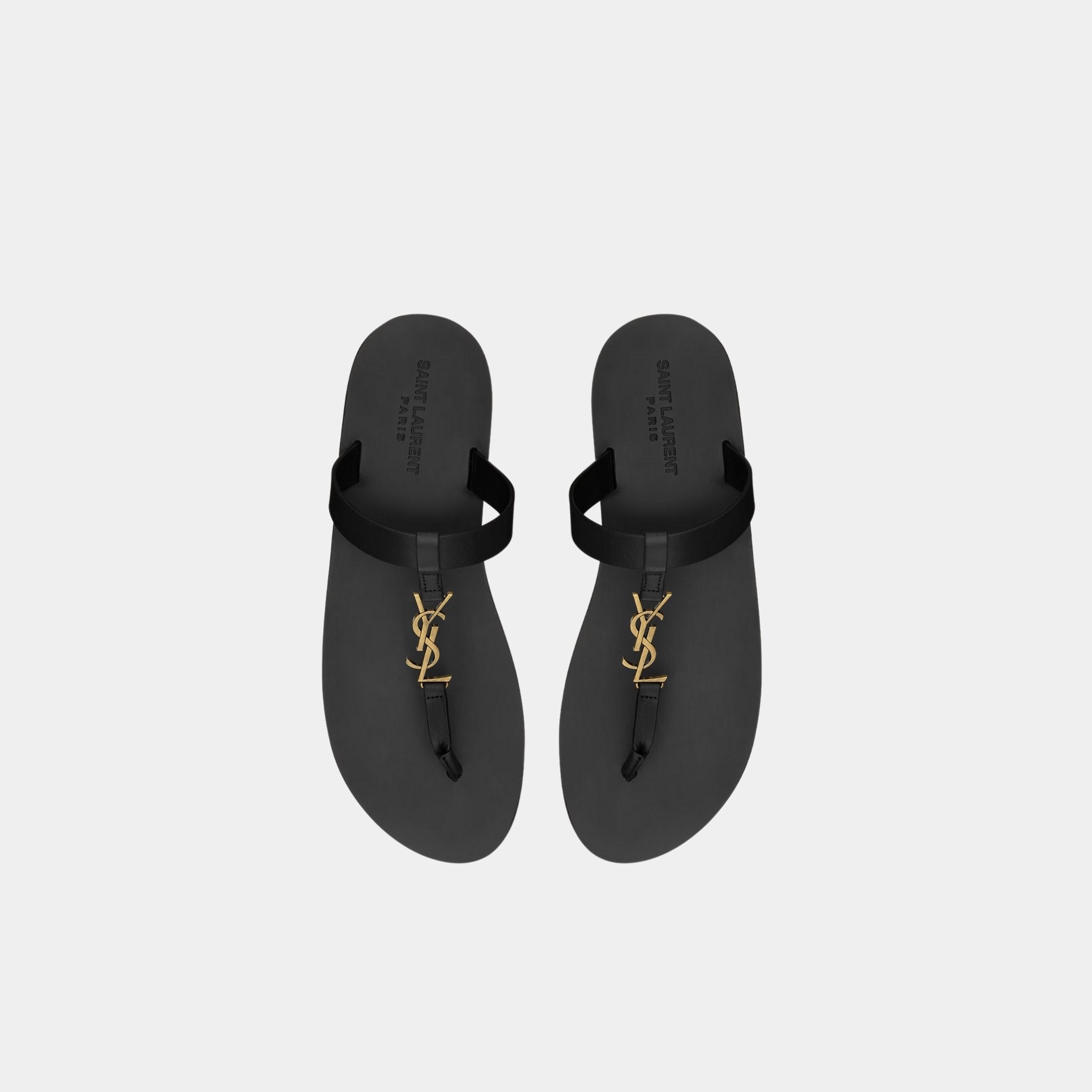 Cassandre Slides In Smooth Leather