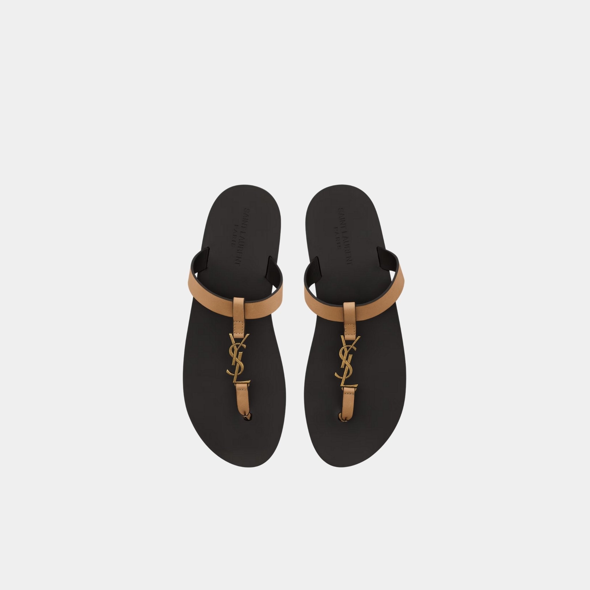 Cassandre Slides In Smooth Leather