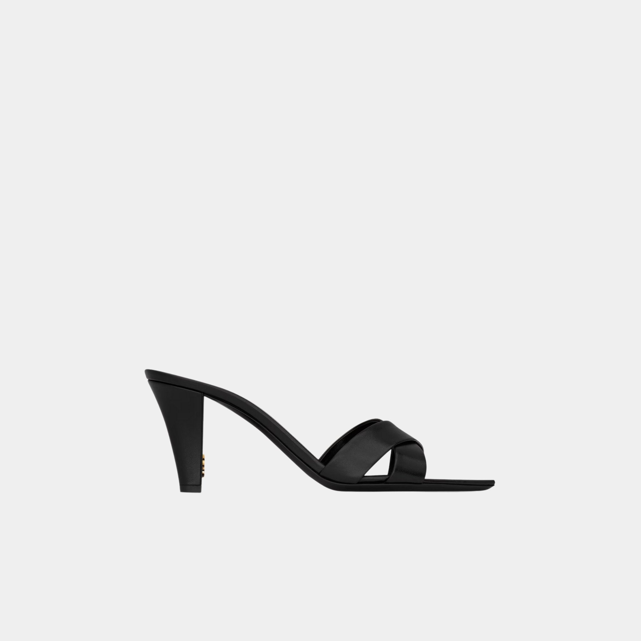 Jill Mules In Smooth Leather