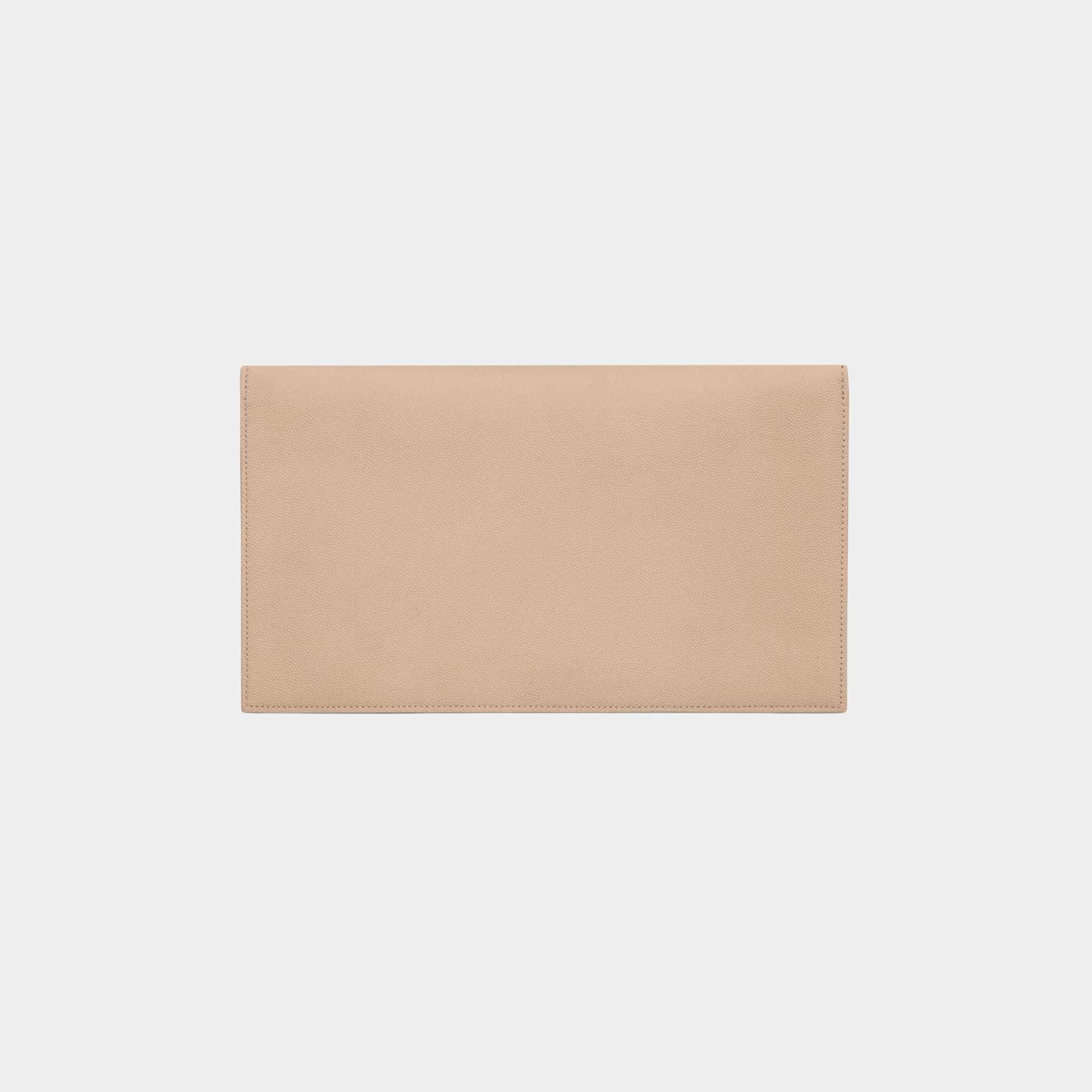 Uptown Pouch In Grain De Poudre Leather