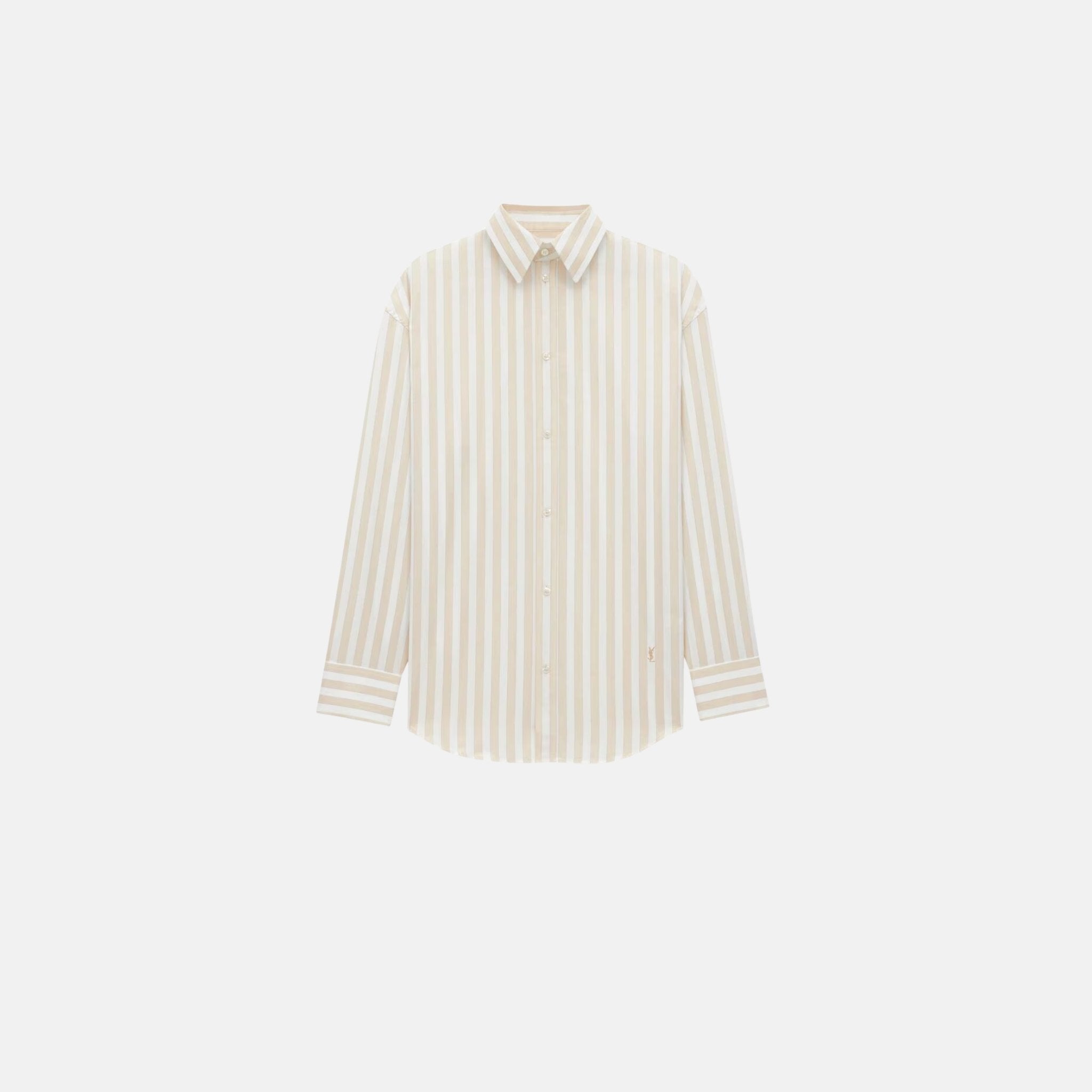 Cassandre Shirt In Striped Cotton
