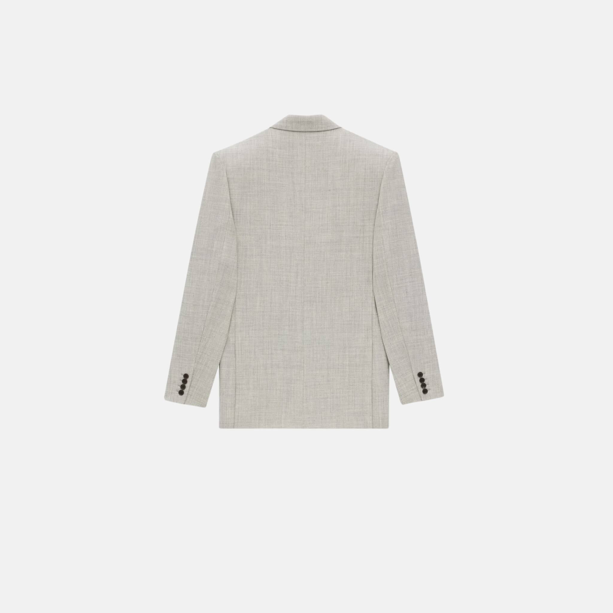 Jacket In Wool Chine
