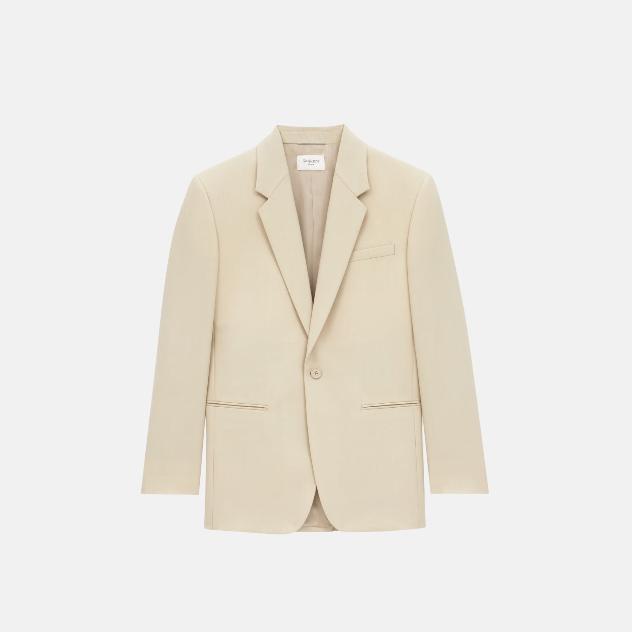 Jacket In Wool Gabardine