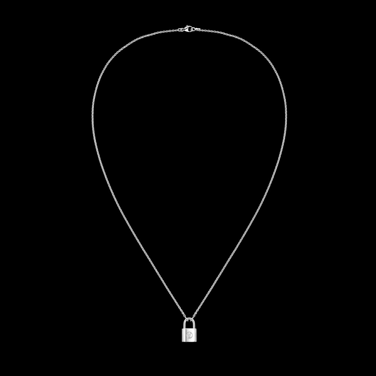 Silver Lockit pendant, sterling silver