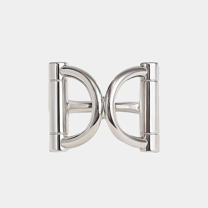 Double D scarf ring
