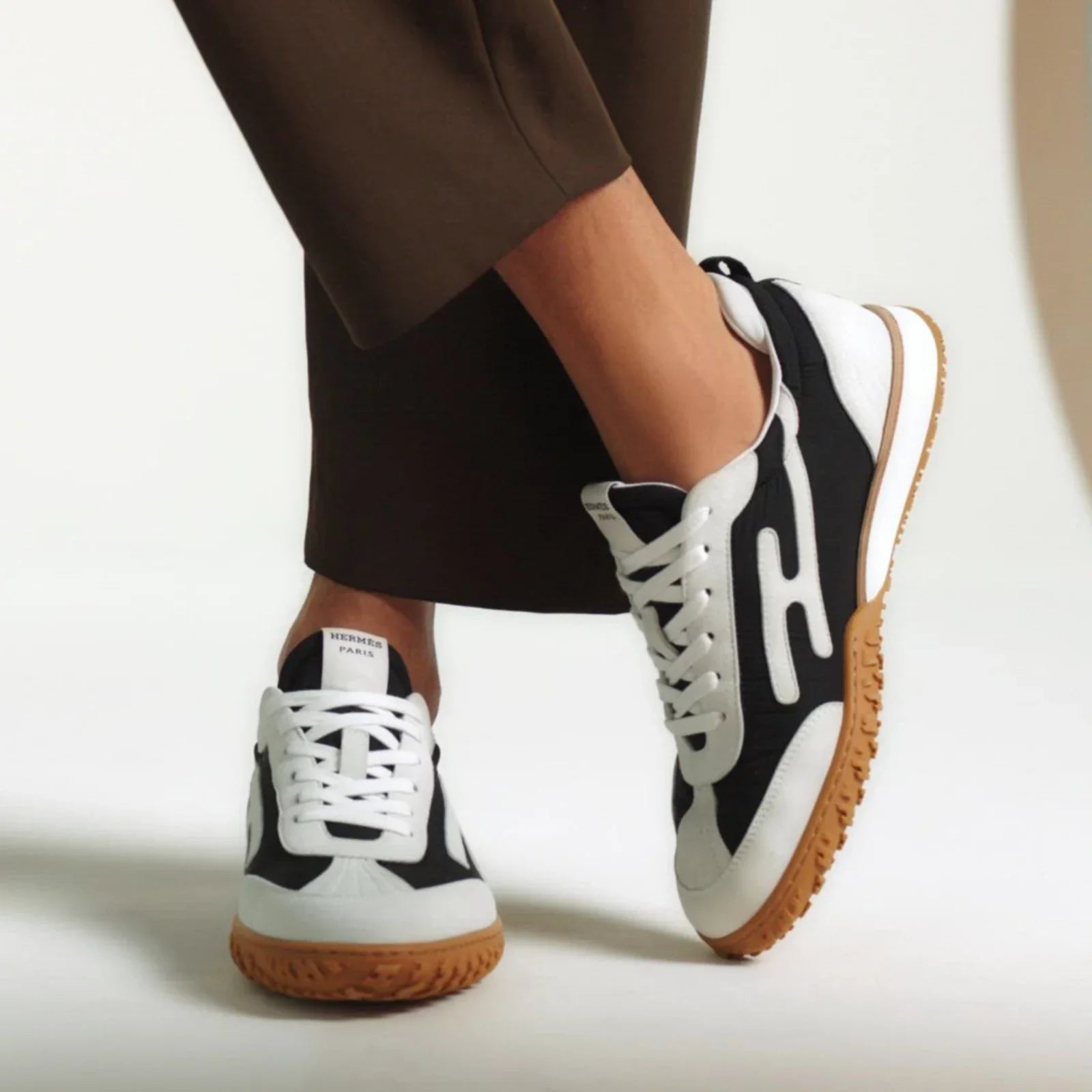 Jet sneaker - Noir / Blanc