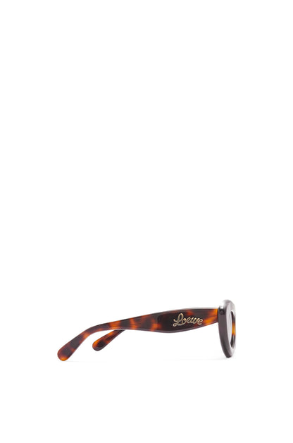 Cateye sunglasses in acetate