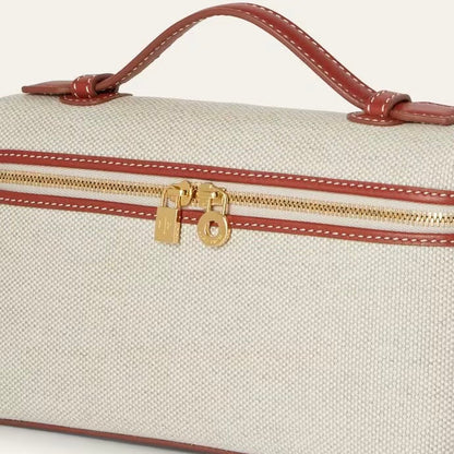Extra Pocket Pouch L19 “Natural/deep Kummel”