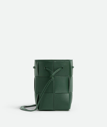Mini Cassette Bucket Bag “Raintree”
