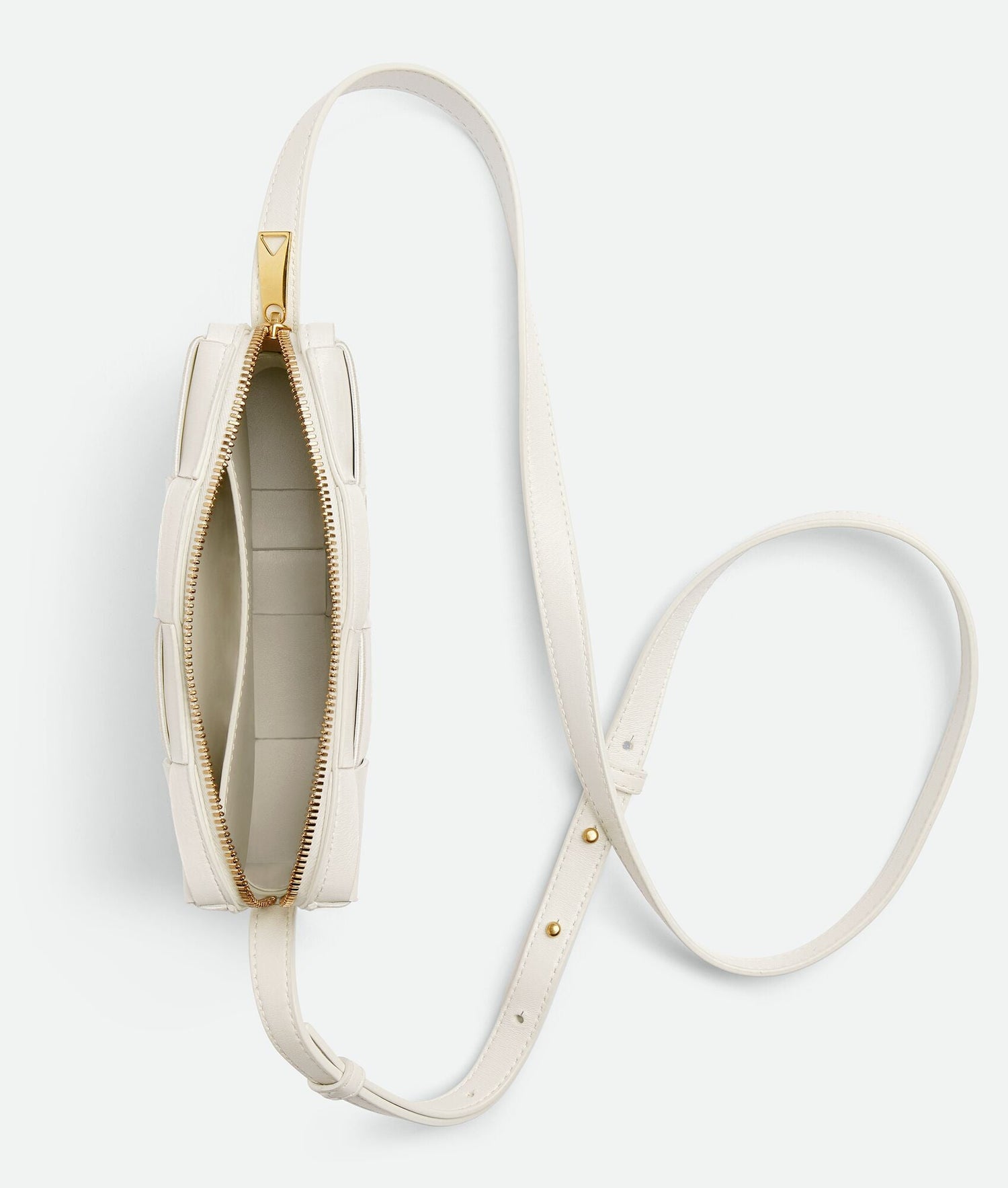 Mini Cassette Cross-Body Bag “White”