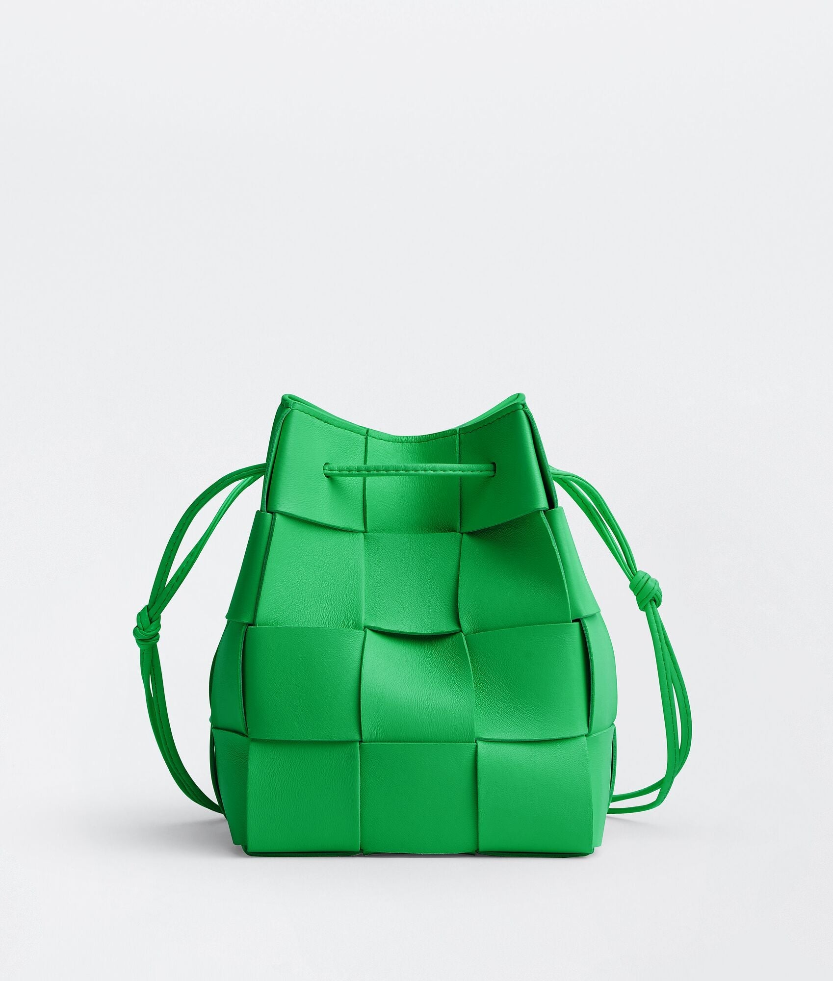 Small Cassette Cross-Body Bucket  “Parakeet”