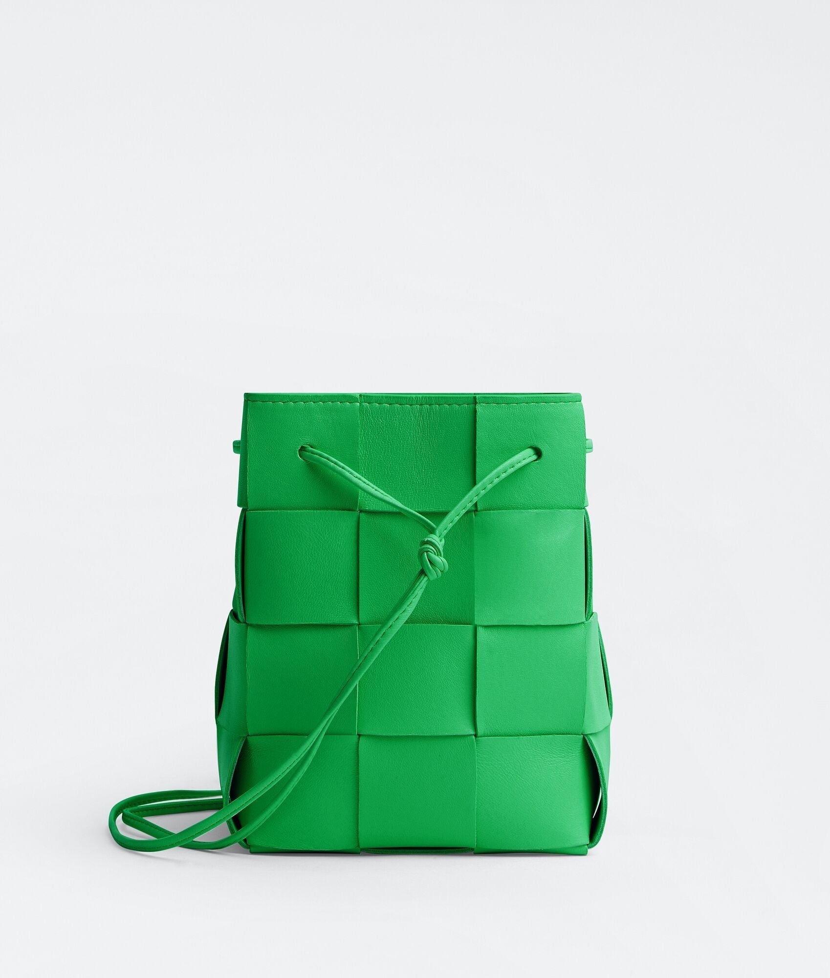 Small Cassette Cross-Body Bucket  “Parakeet”