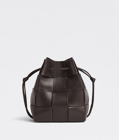 Small Cassette Cross-Body Bucket  “Fondant”