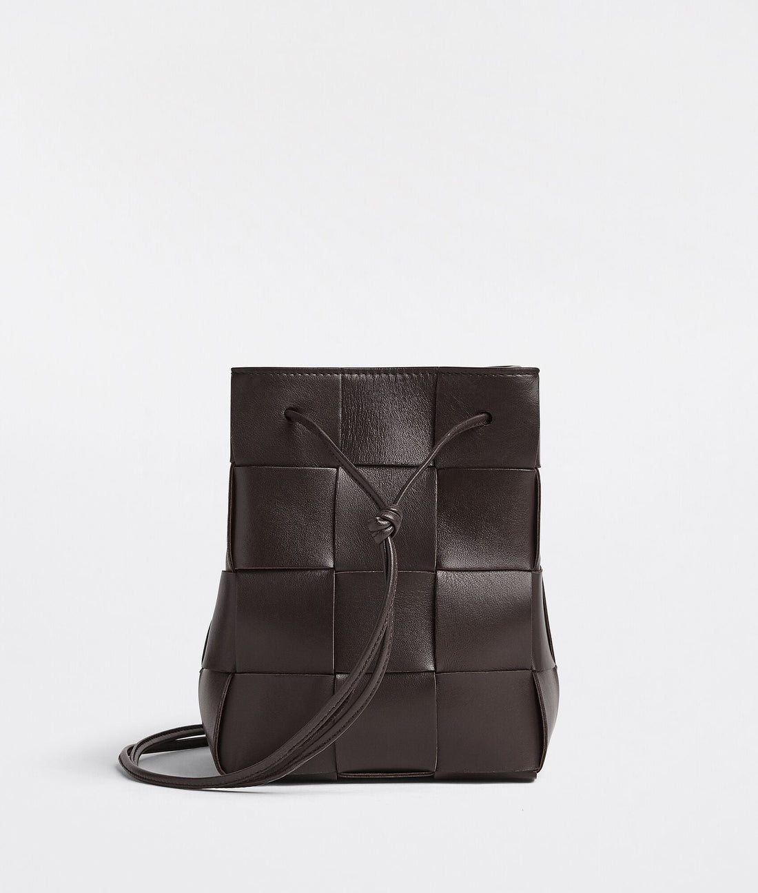 Small Cassette Cross-Body Bucket  “Fondant”