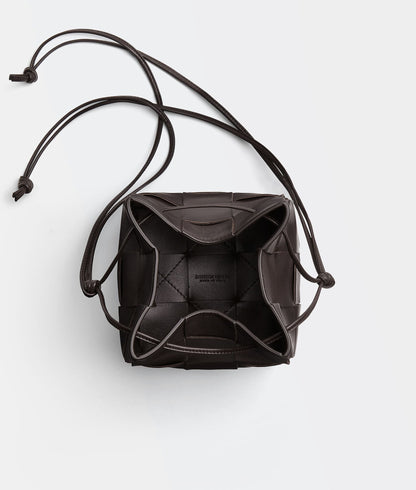 Small Cassette Cross-Body Bucket  “Fondant”
