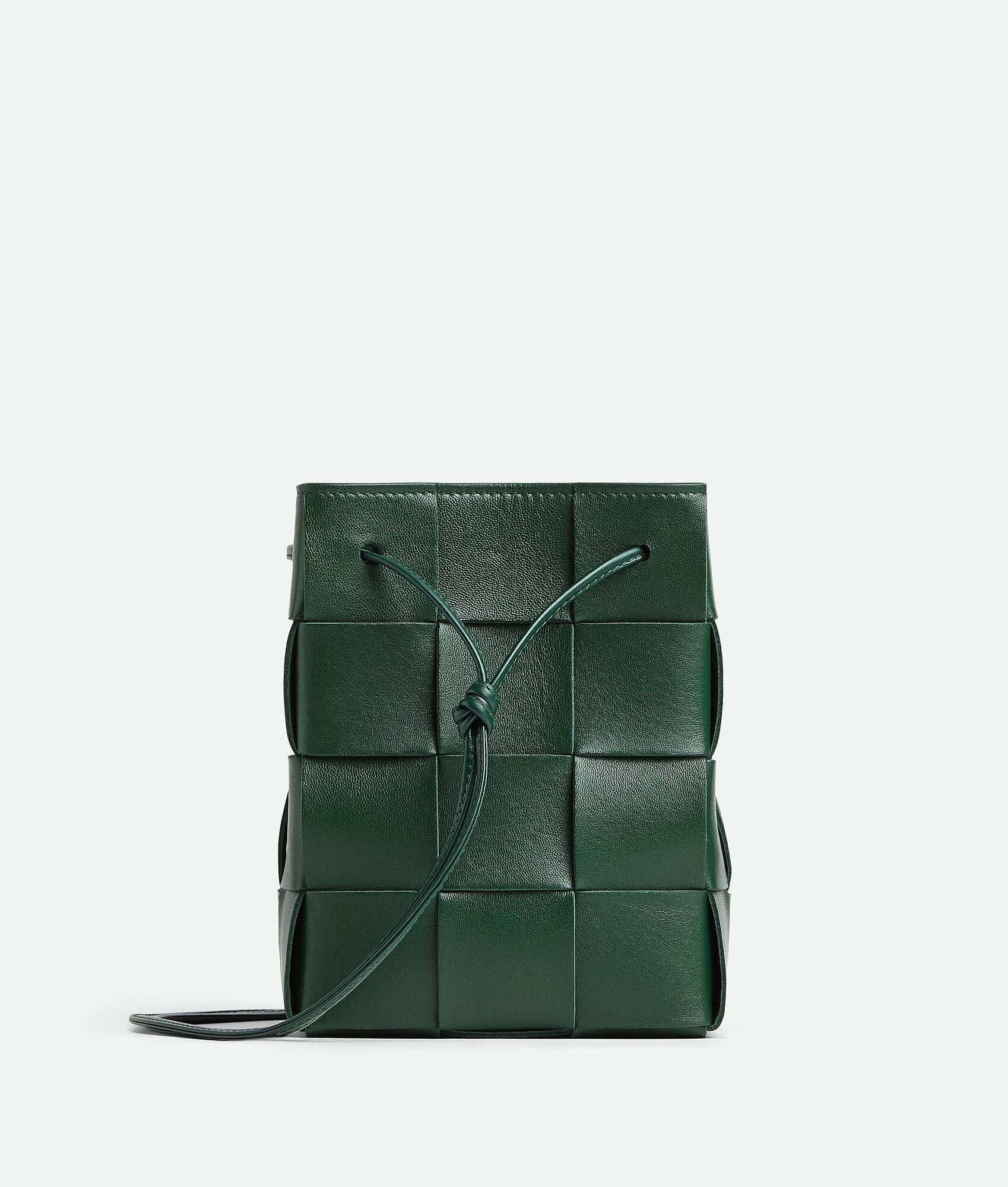Small Cassette Cross-Body Bucket  “Raintree”