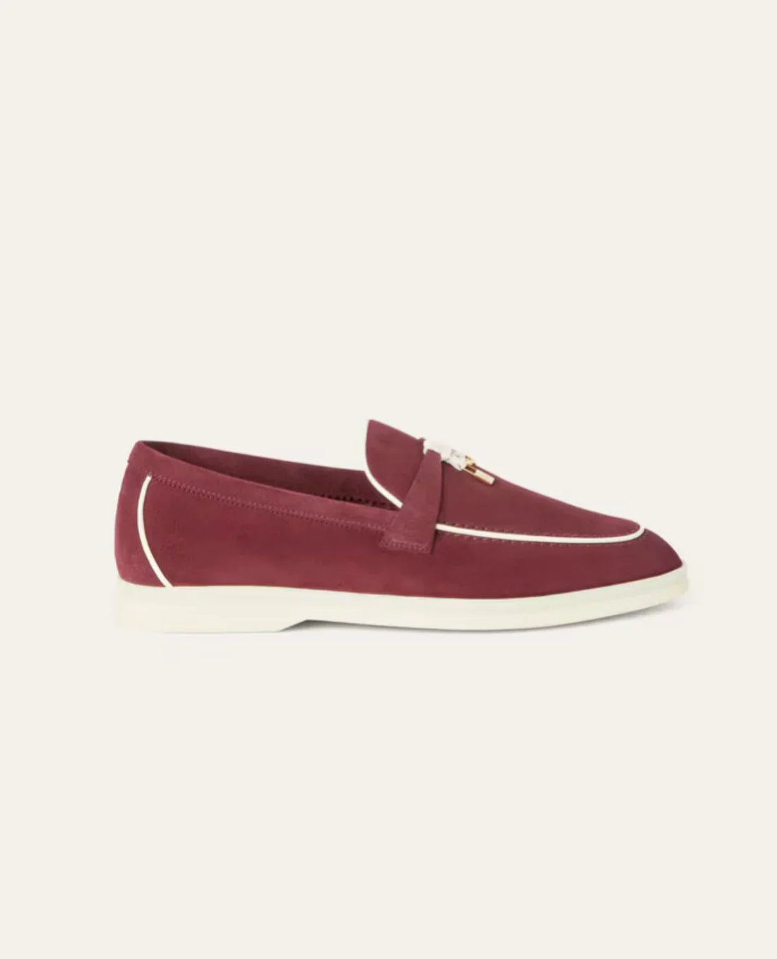 Summer Charms Walk Loafers In Suede Goatskin