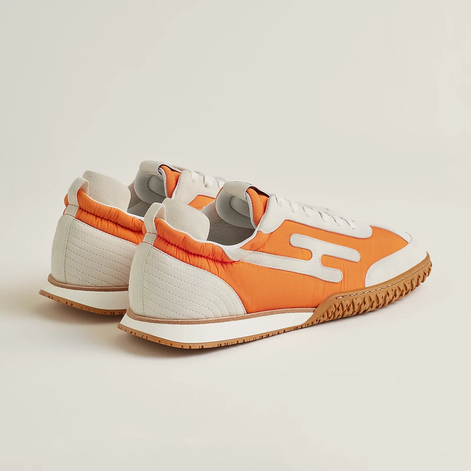 Jet sneaker - Orange Flamme / Blanc
