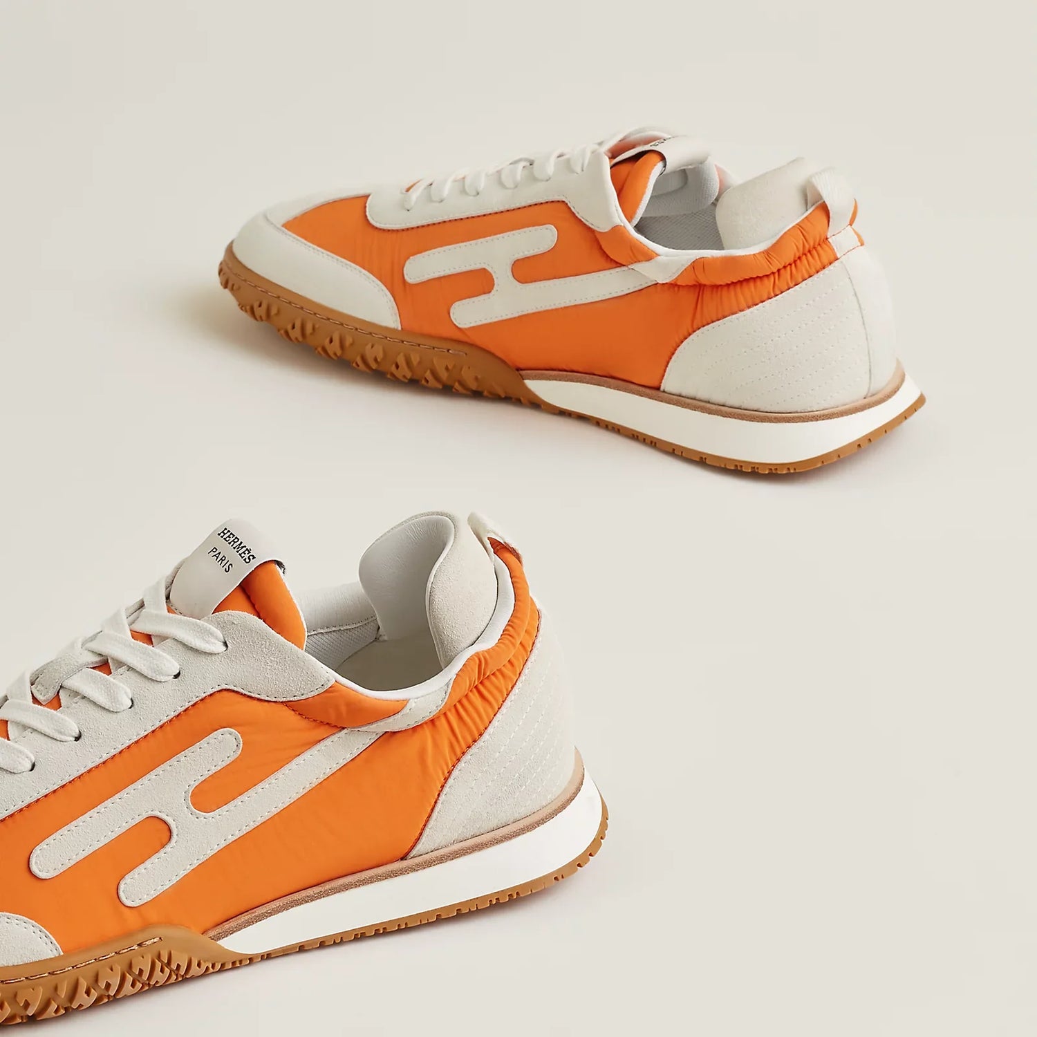 Jet sneaker - Orange Flamme / Blanc