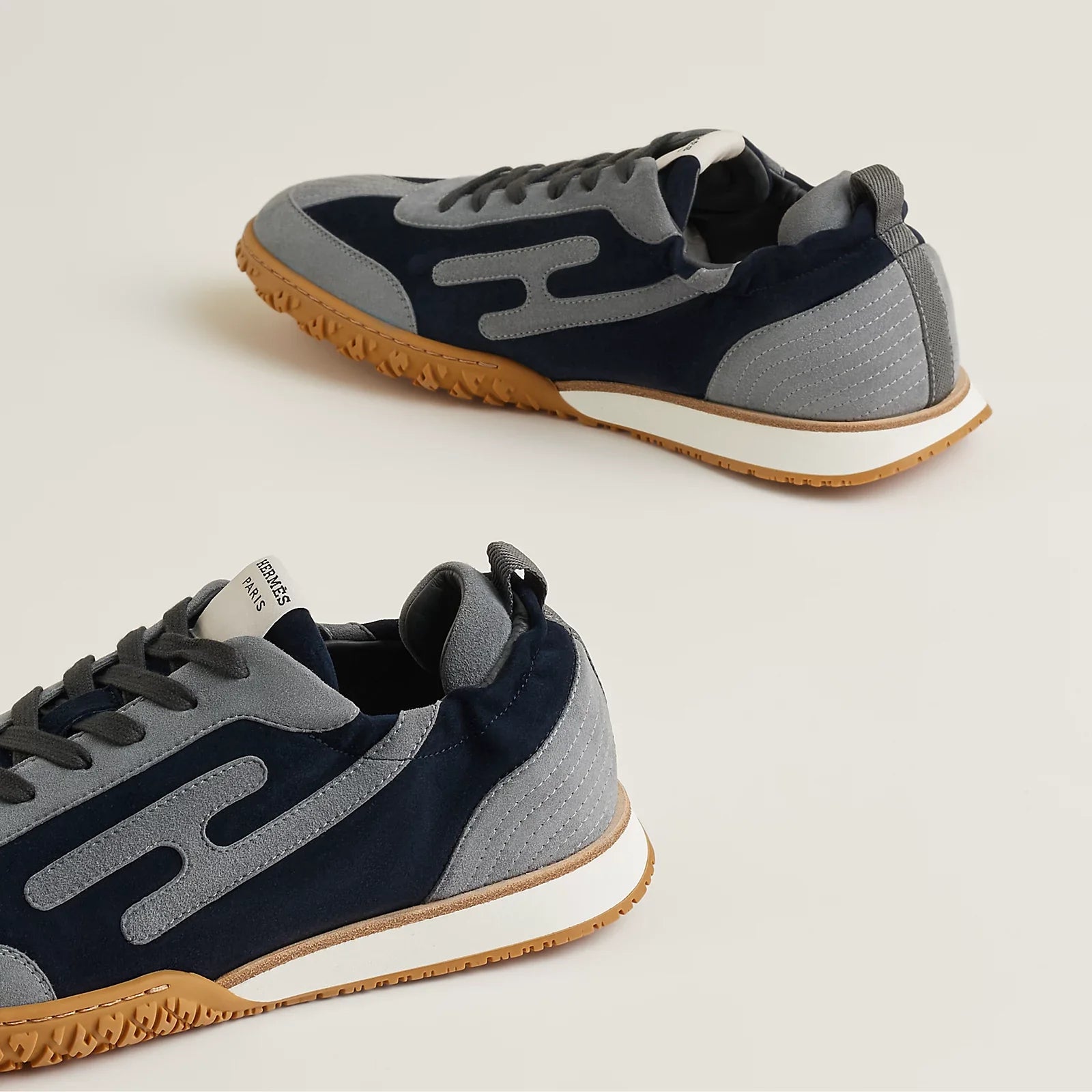 Jet sneaker - Marine / Gris Orage