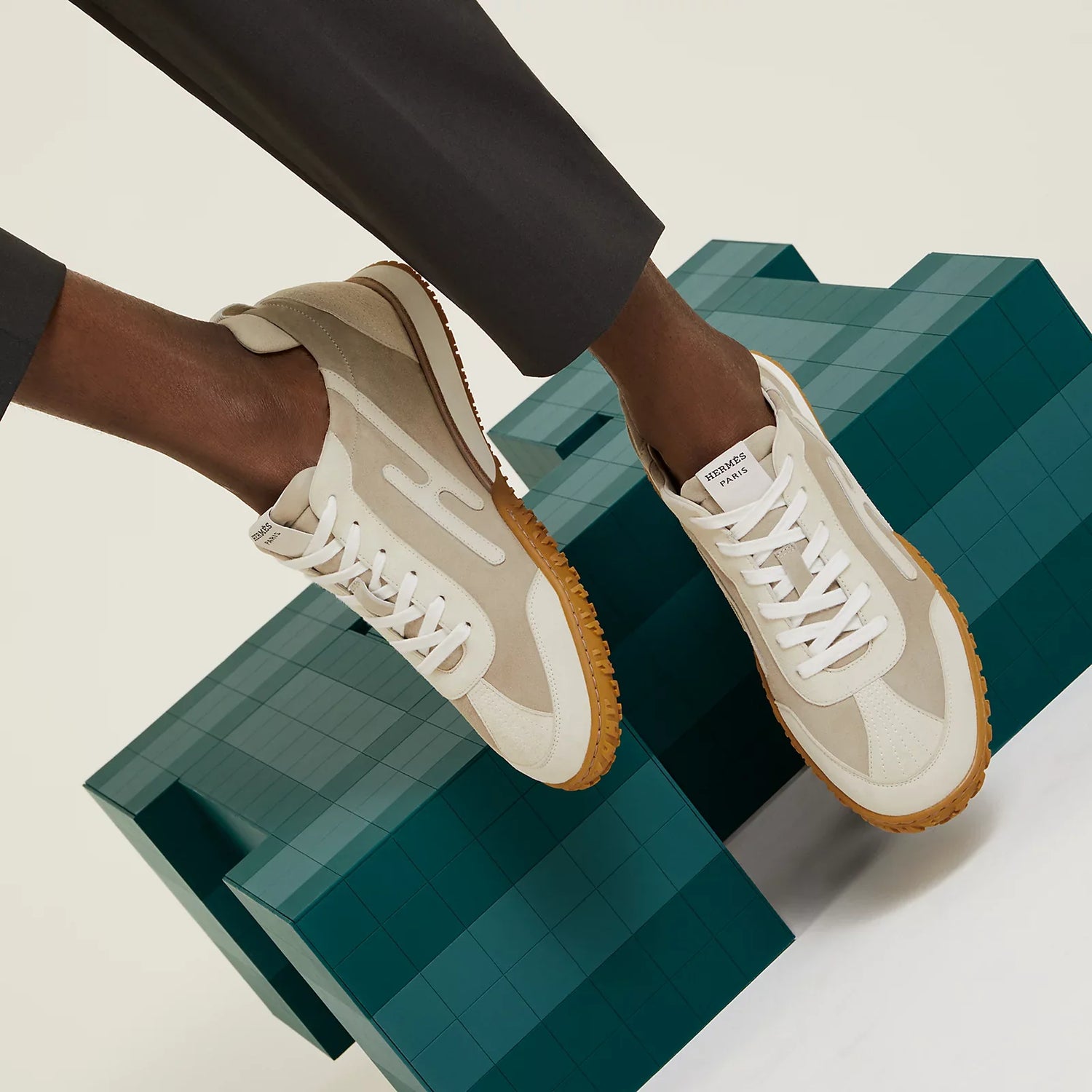 Jet sneaker - Beige Esquisse / Glaise