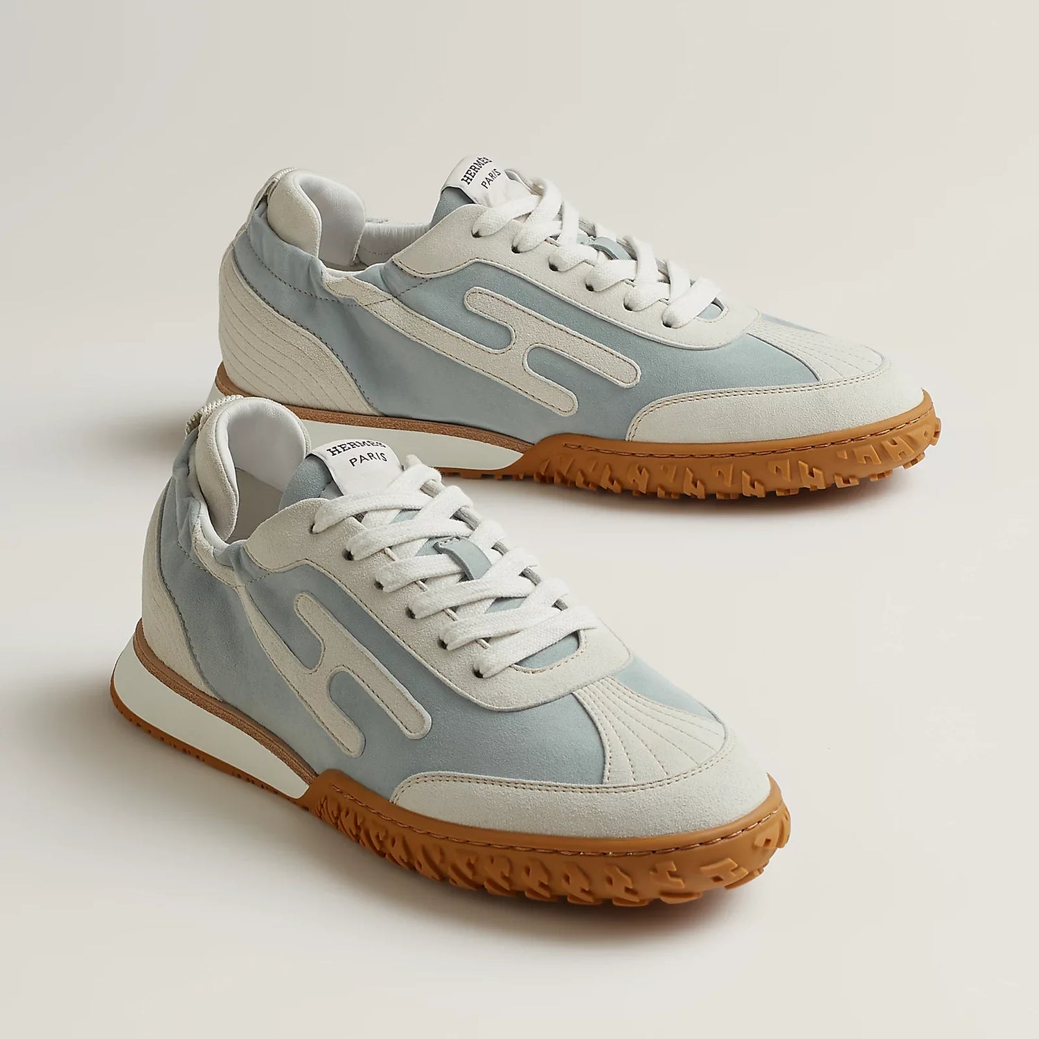 Jet sneaker - Gris Nuage / Blanc