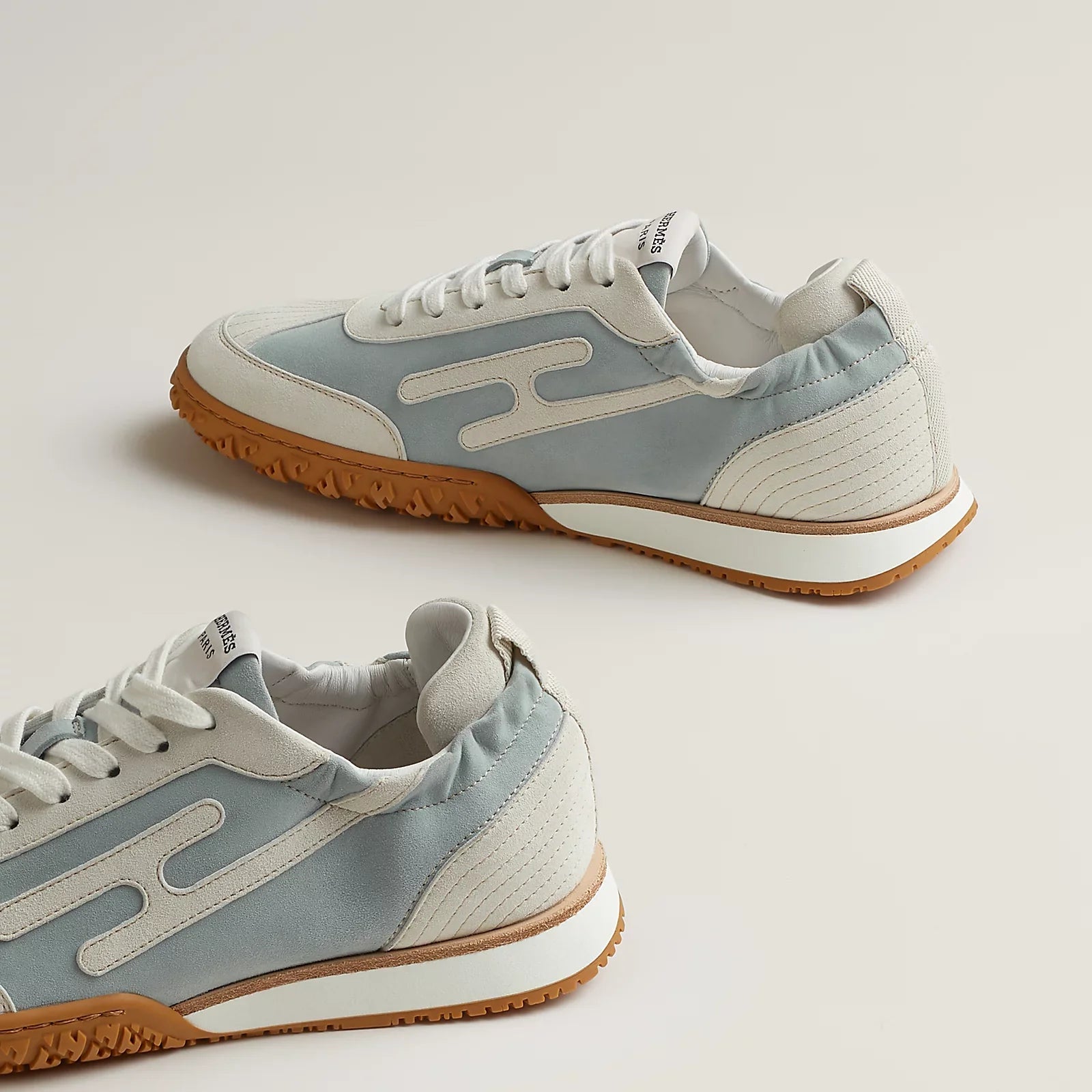 Jet sneaker - Gris Nuage / Blanc