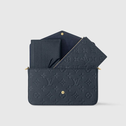 Félicie Pochette Handbag Monogram Empreinte