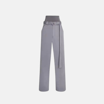 Cargo Trousers With Knit Band