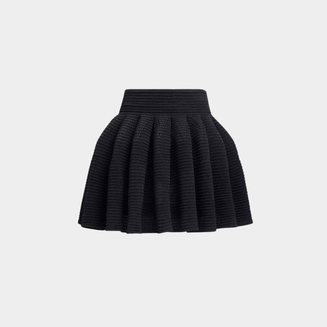Crinoline Knit Mini Skirt