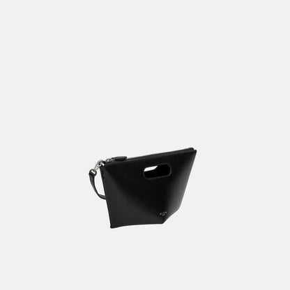 Folded Zipped Bag In Calfskin