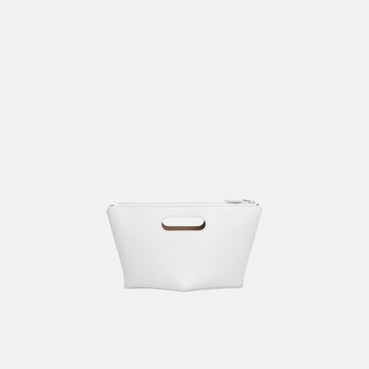Folded Zipped Bag In Calfskin