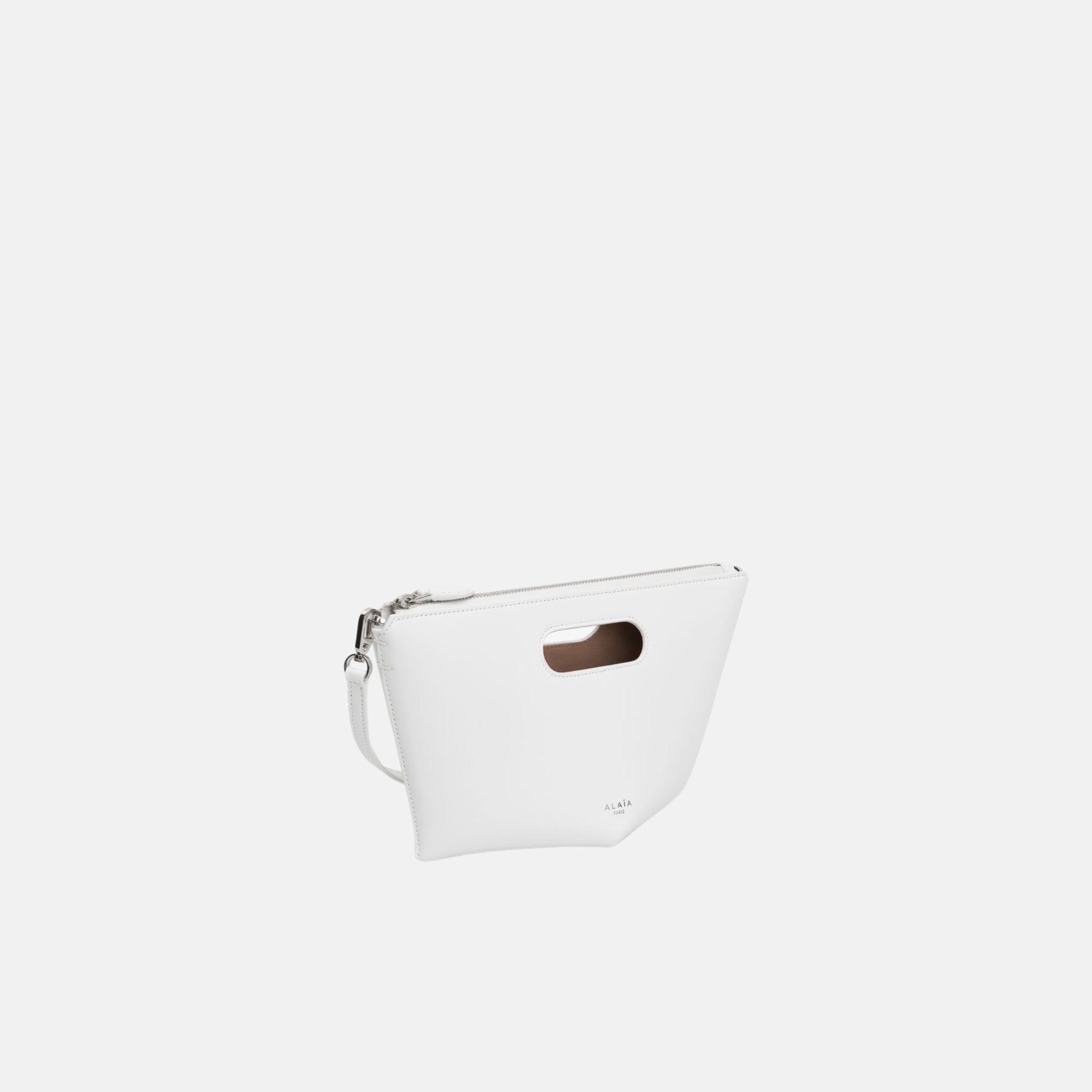 Folded Zipped Bag In Calfskin
