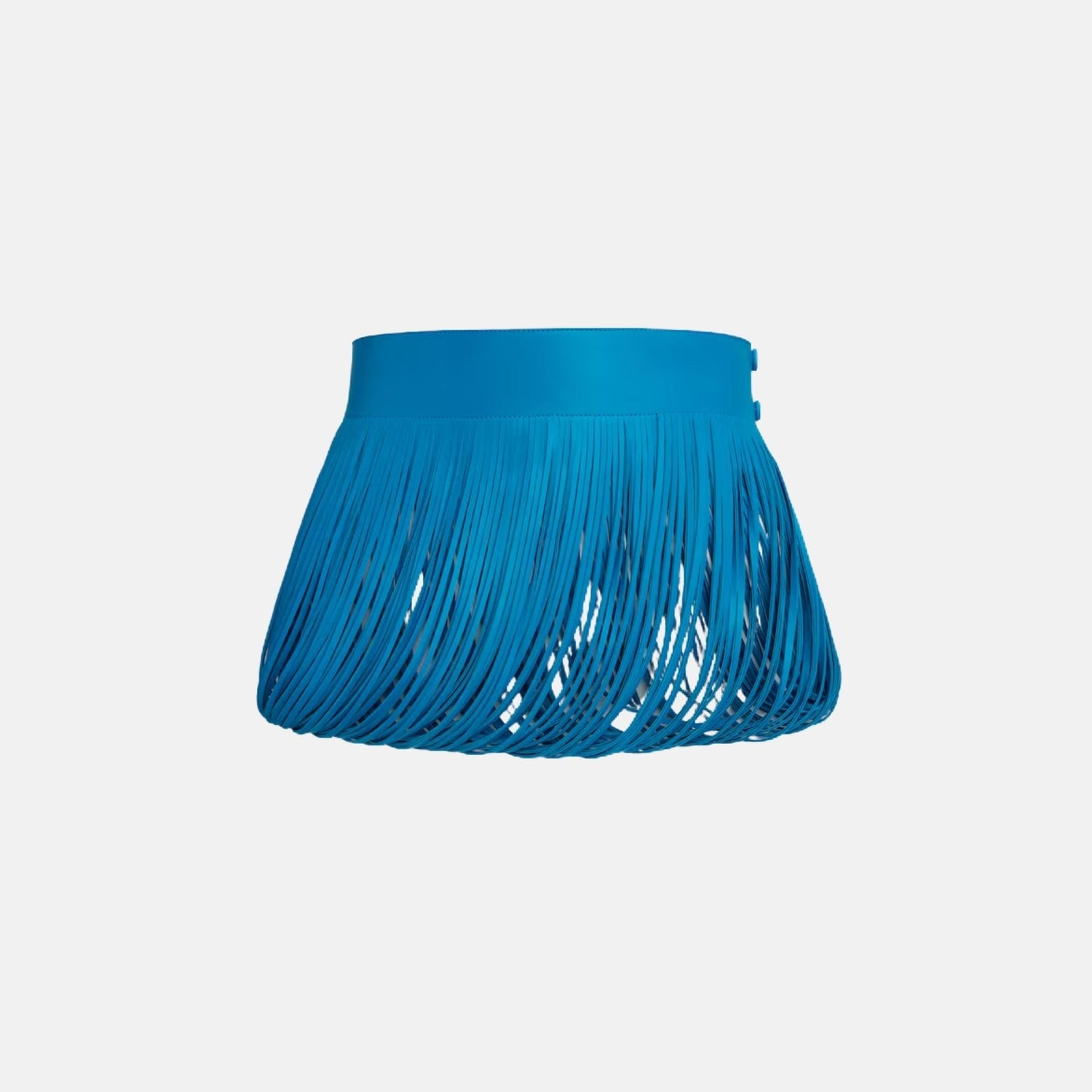 Fringed Leather Belt