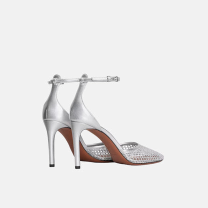 High Fishnet Pumps