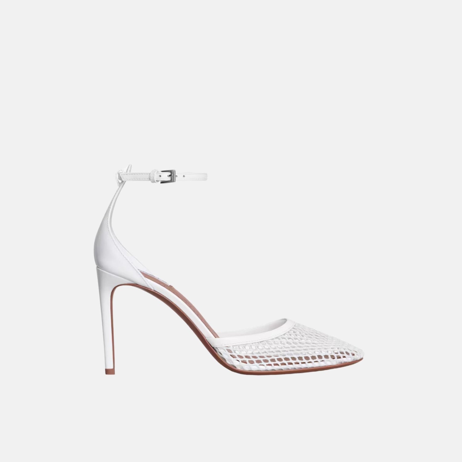 High Fishnet Pumps
