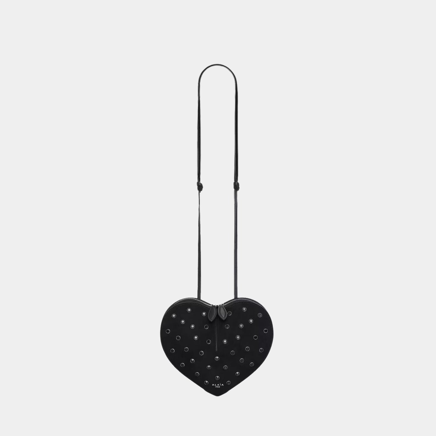 Le Coeur Bag In Strass Suede Goatskin