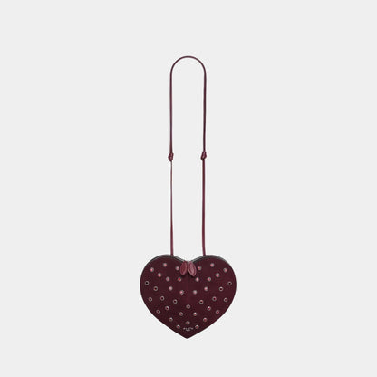 Le Coeur Bag In Strass Suede Goatskin
