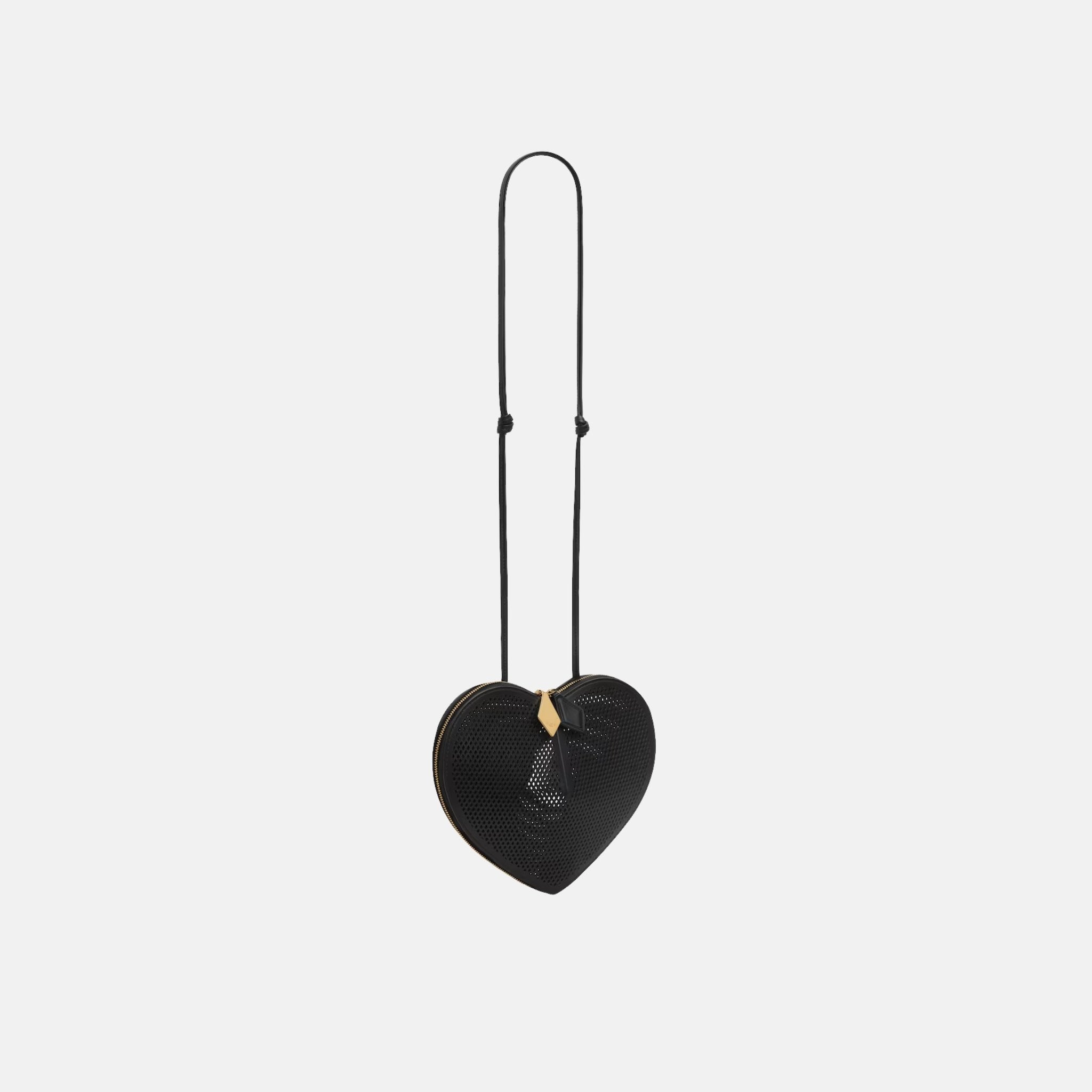 Le Coeur Bag In Perforated Leather
