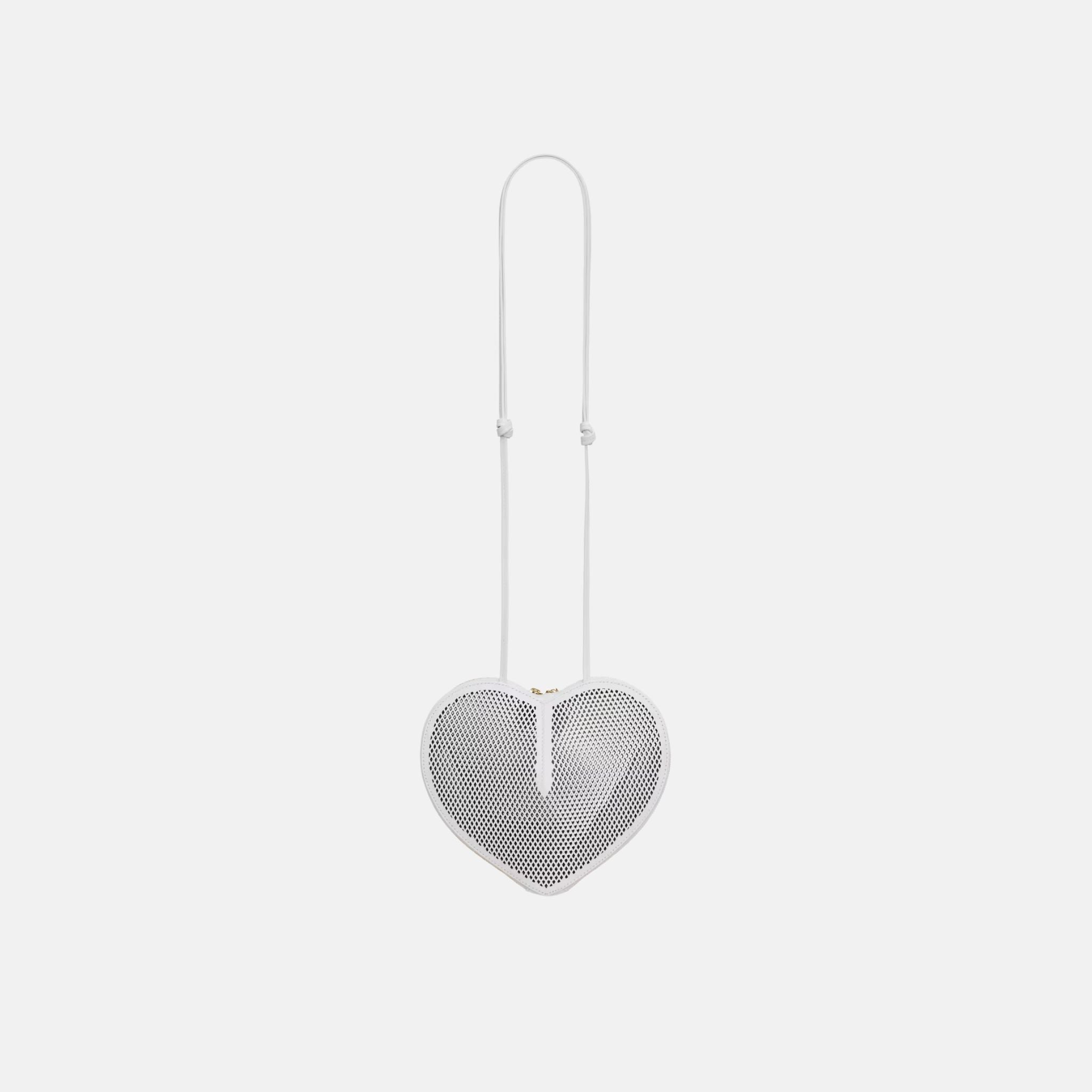 Le Coeur Bag In Perforated Leather