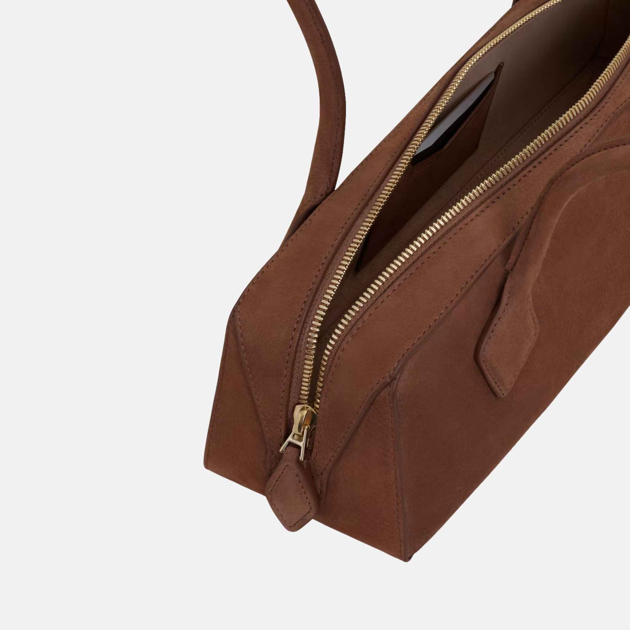 Le Teckel Medium Bag In Nubuck