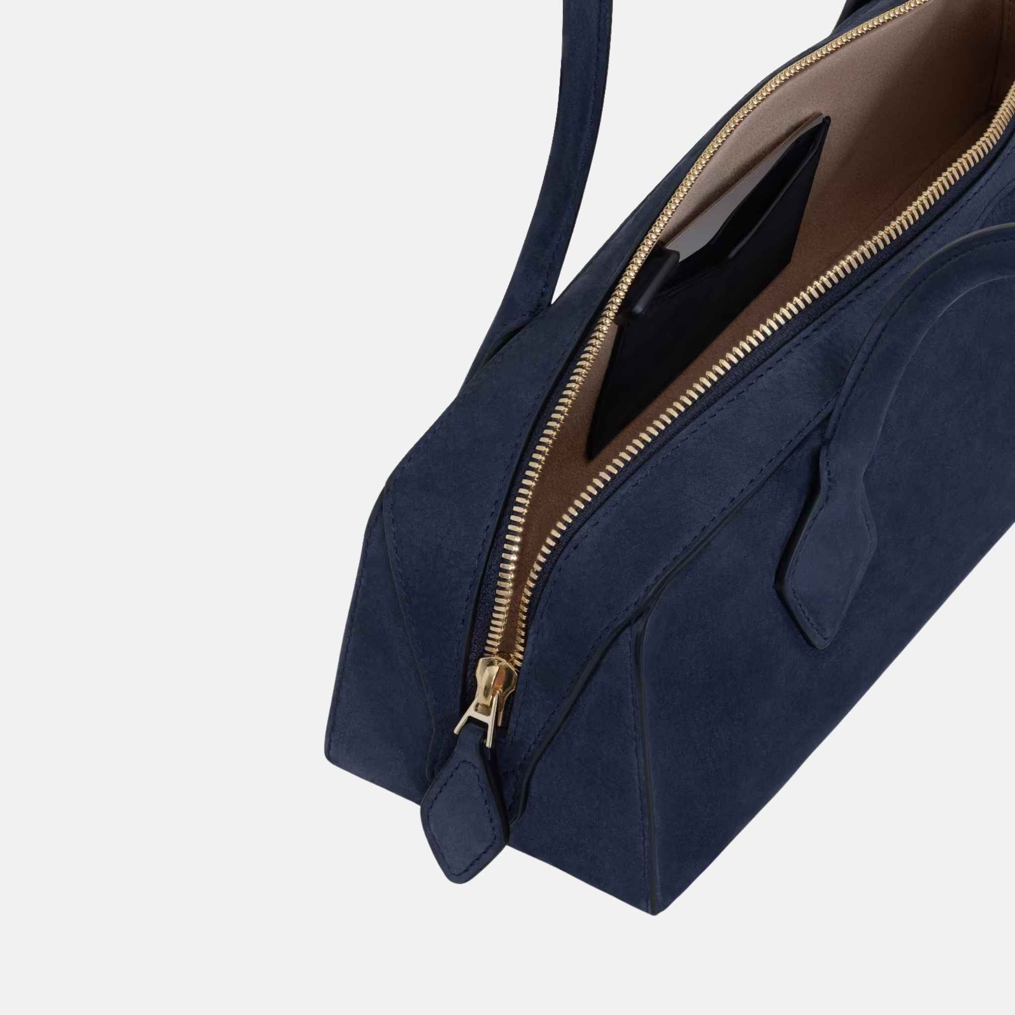 Le Teckel Medium Bag In Nubuck