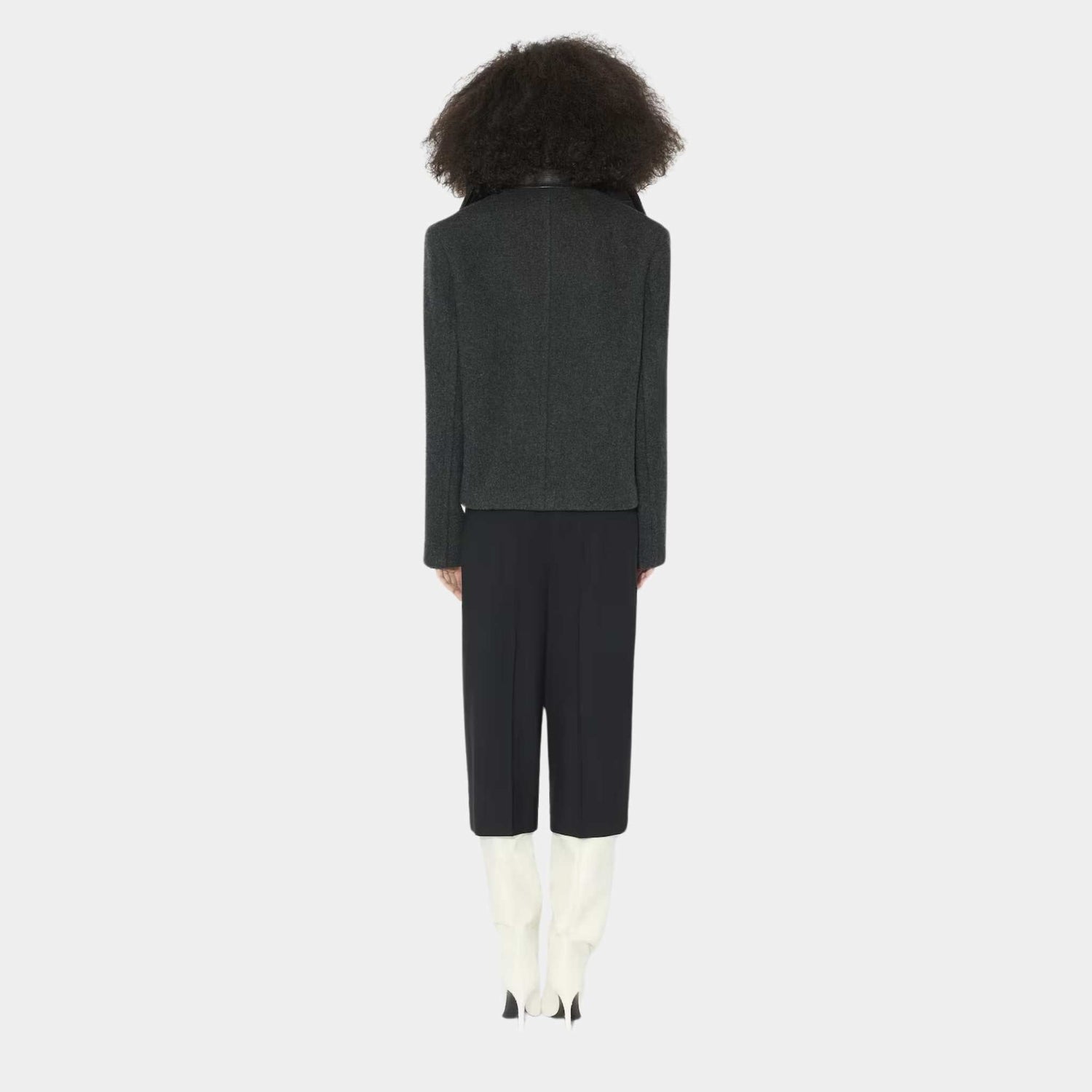 Merino Wool Pea Coat
