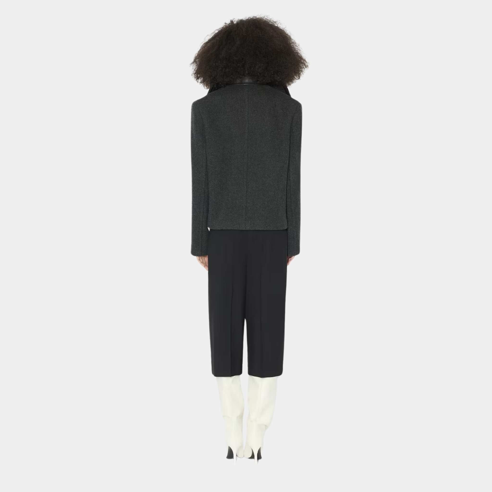 Merino Wool Pea Coat
