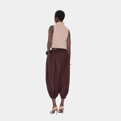 Soft Nylon Balloon Pants