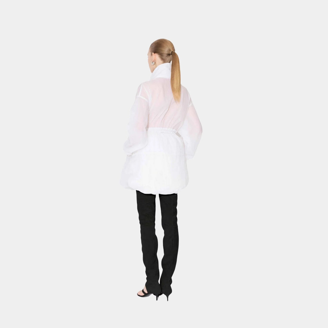 Soft Nylon Bubble Parka