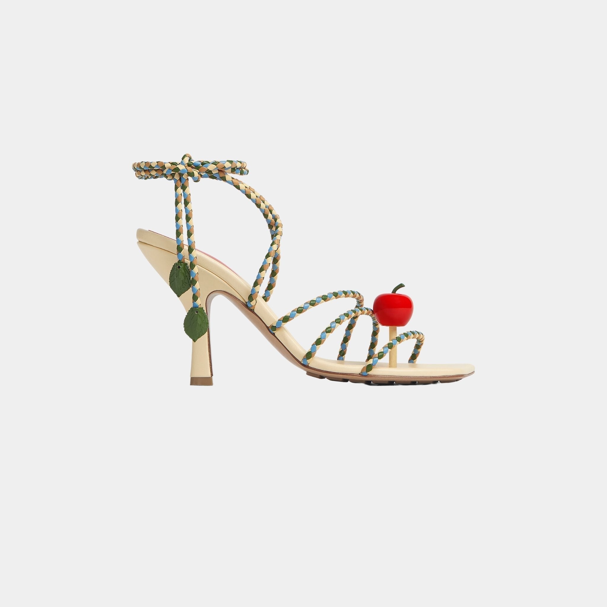 Adam Leather Sandal Multicolour Coaxial Laces