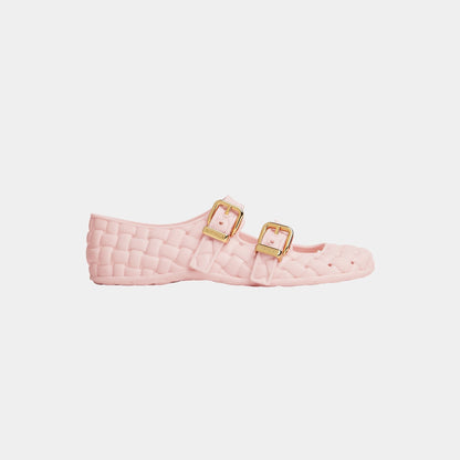 Amy Mary-Jane Ballerina Rubber with Inteccio Pattern