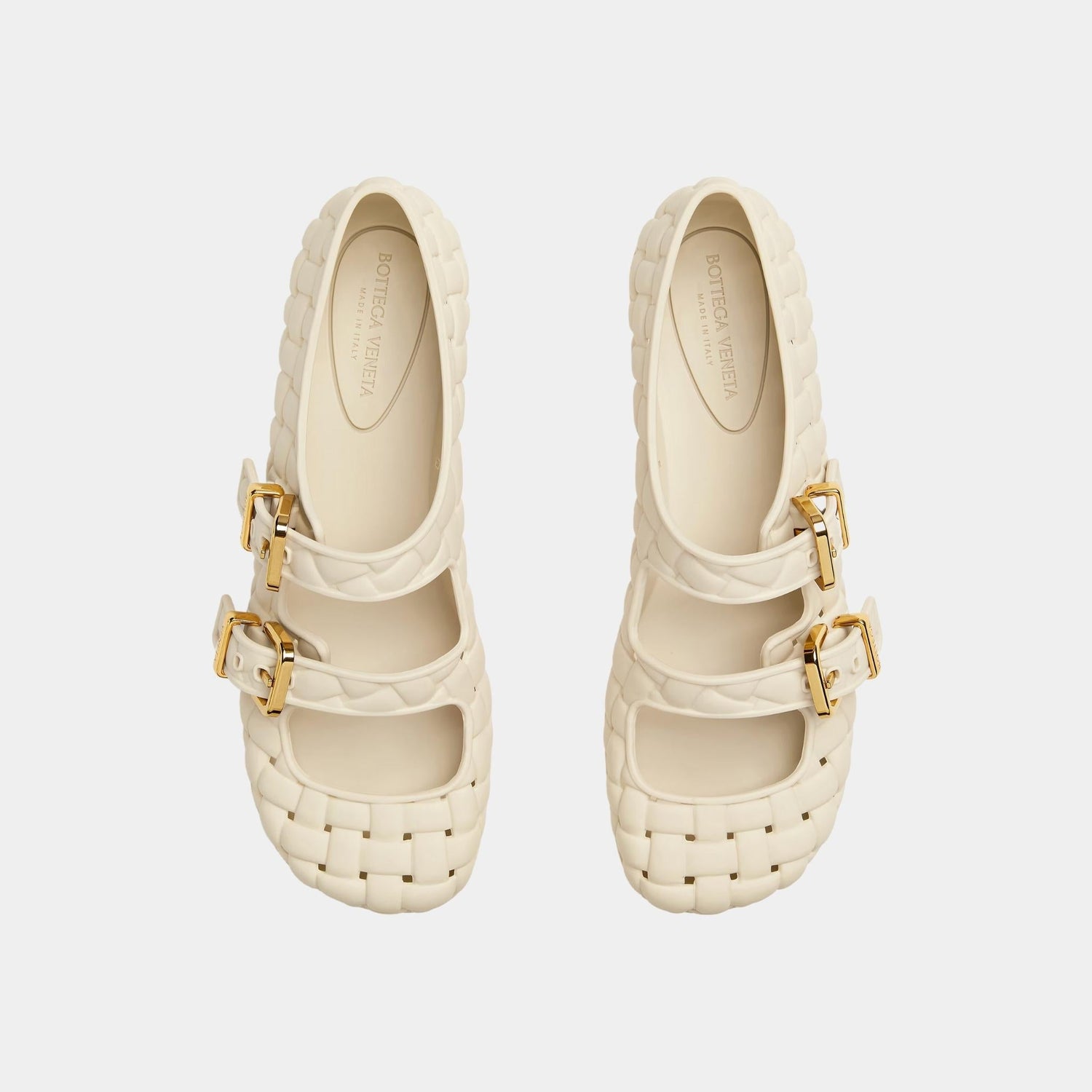 Amy Mary-Jane Ballerina Rubber with Inteccio Pattern