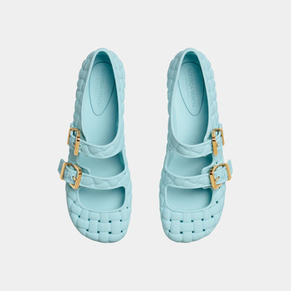 Amy Mary-Jane Ballerina Rubber with Inteccio Pattern
